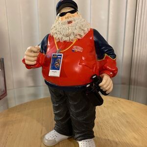 Santa Clause Race Fan NASCAR
